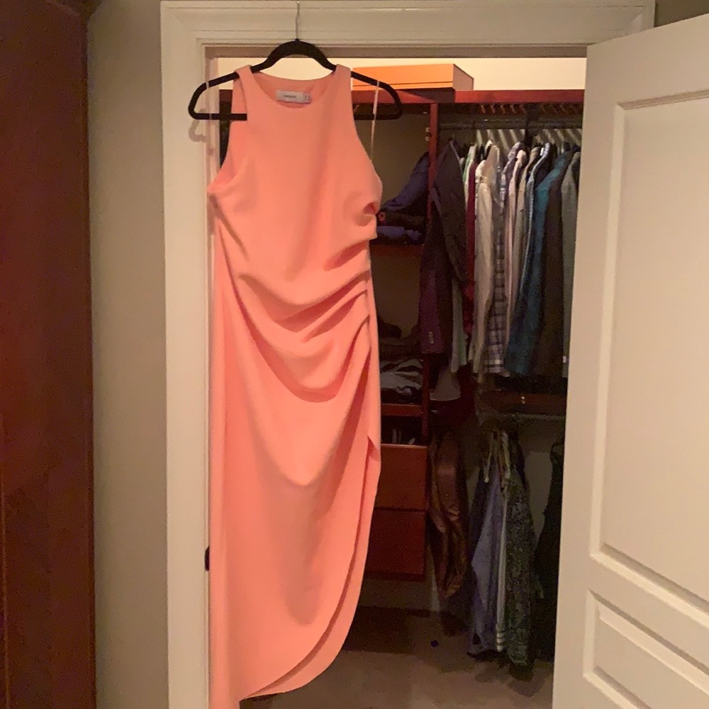 Misha collection Ida dress in calypso pink